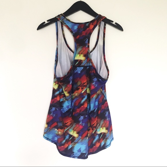 Athleta Multicolor Chi Flowy Tank Medium - Picture 2 of 6